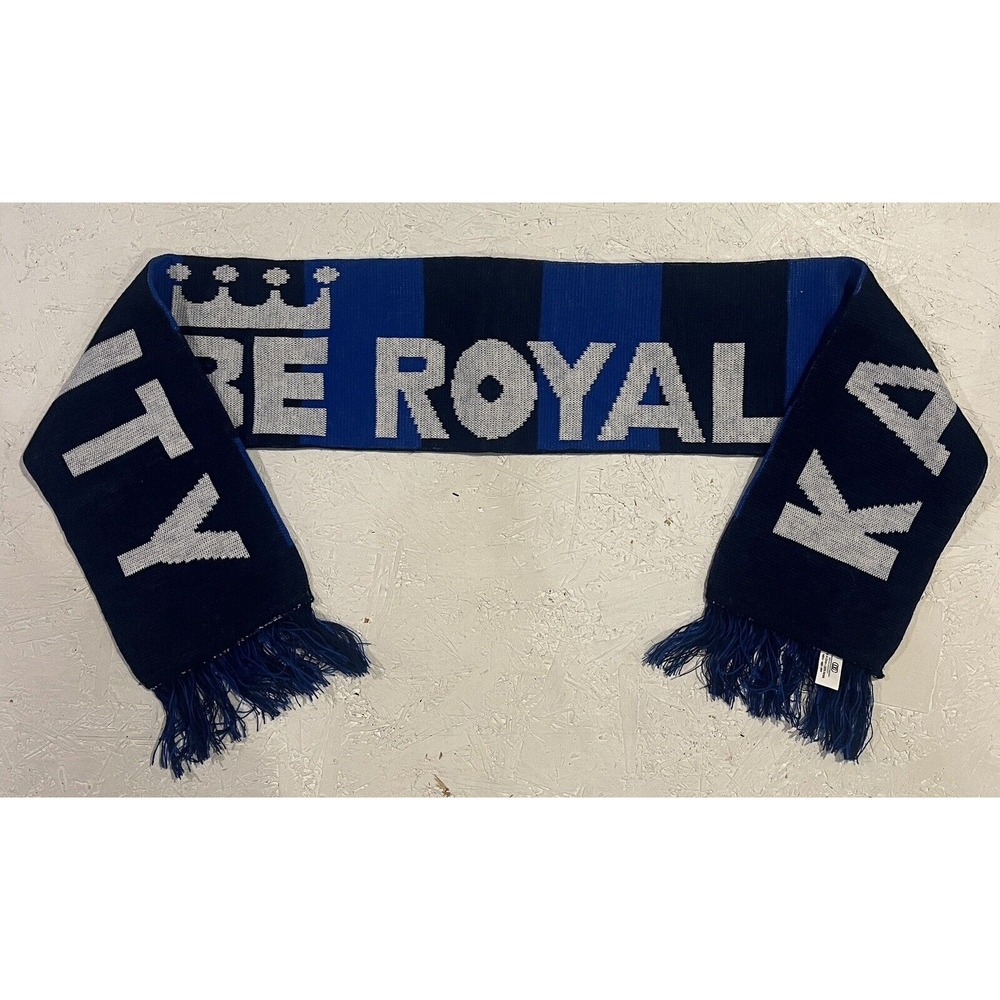 Kansas City Royals BE ROYAL Academy Sports SGA Scarf 9/20/14 Blue White